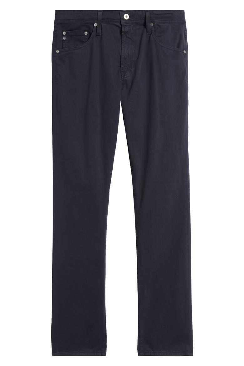 Everett Stretch Sateen Slim Straight Pants, Alternate, color, NEW NAVY