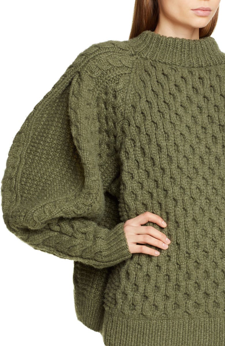 PARTOW Orion Hand Knit Cashmere Sweater, Alternate, color, 