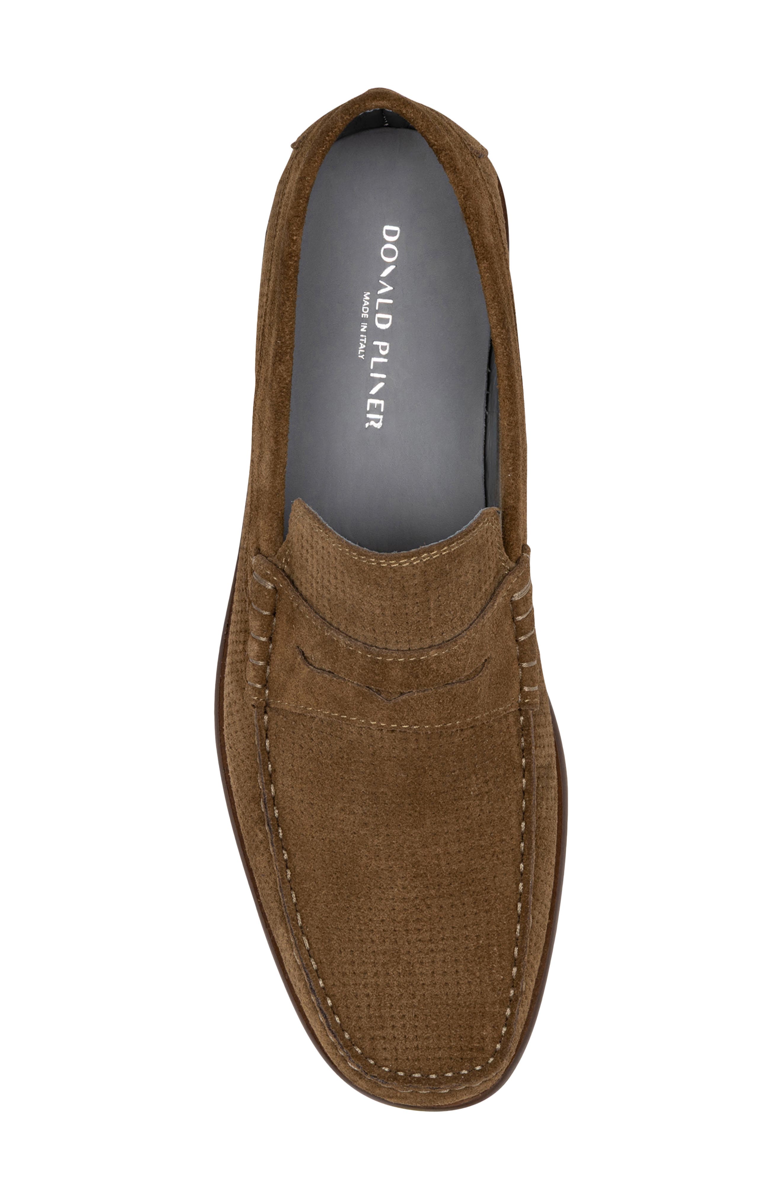 Donald Pliner Darian Penny Loafer, Alternate, color, Taupe