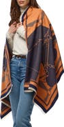 SAACHI Horse Lover Reversible Print Scarf