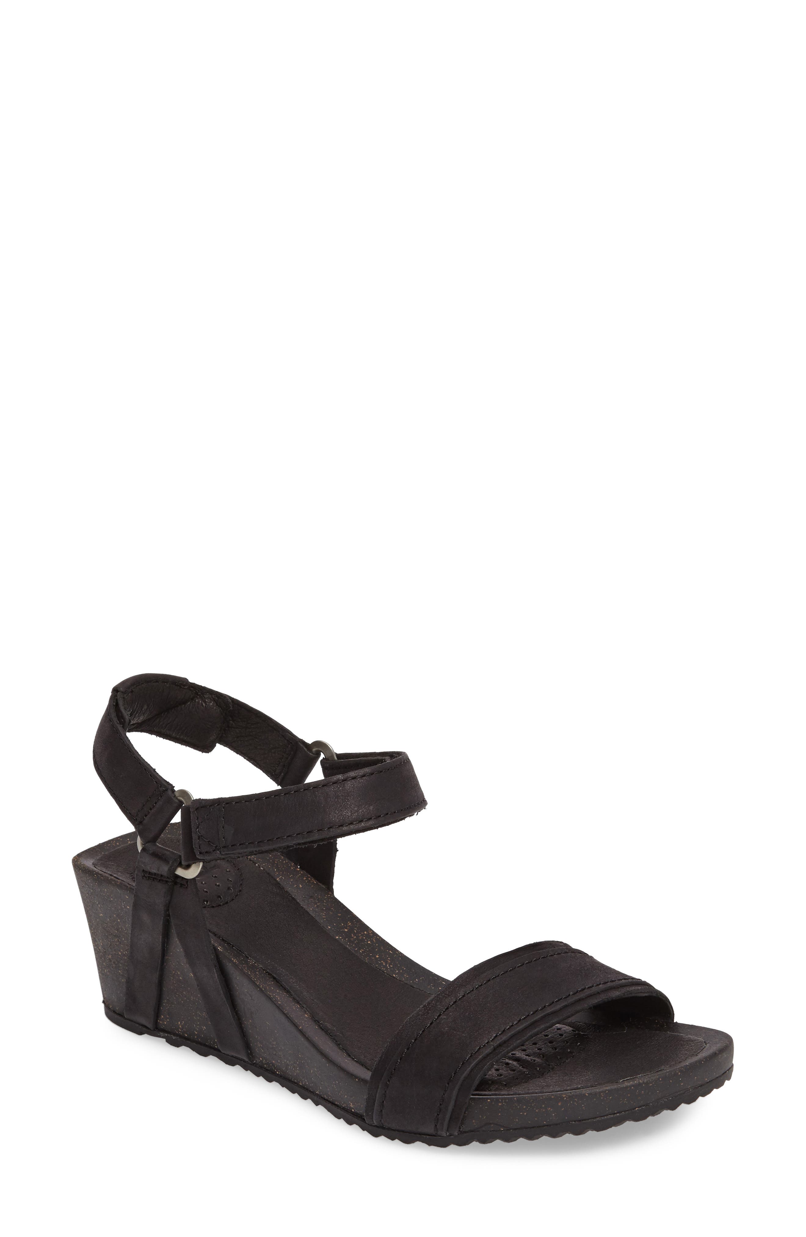 Teva Ysidro Stitch Wedge Sandal, Main, color, 