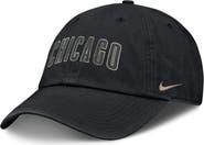 Nike Men's Nike Black Chicago Cubs Camo Pack Club Adjustable Hat