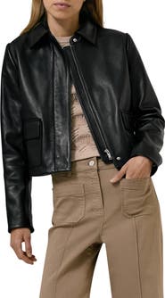 Reiss Drew Leather Jacket