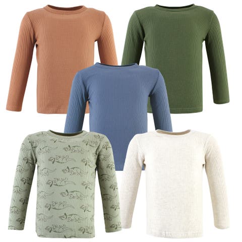 Warm Long-Sleeve T-Shirt Collection 5-Pack (Baby)