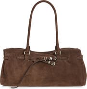 MARGESHERWOOD Soft Grandma Suede Shoulder Bag