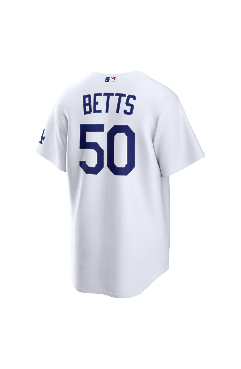 Nike Men's Nike Mookie Betts White Los Angeles Dodgers Home Stadium Jersey, Alternate, color, White