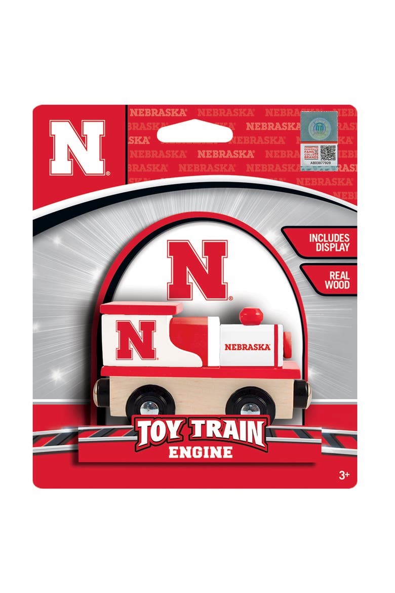 Nebraska Cornhuskers Toy Train Engine, Alternate, color, Multicolor