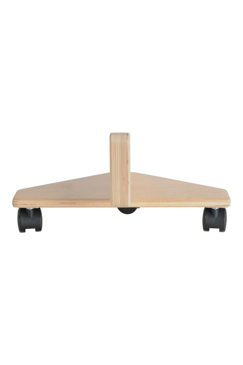 Birch and Maple Wooden Jet Plane, Alternate, color, Beige