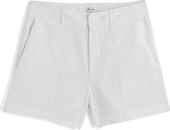 Madewell Pintuck Linen Shorts | Nordstrom