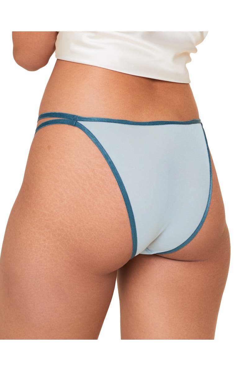 Adore Me Jayda Brazilian Panties, Alternate, color, Floral Yellow