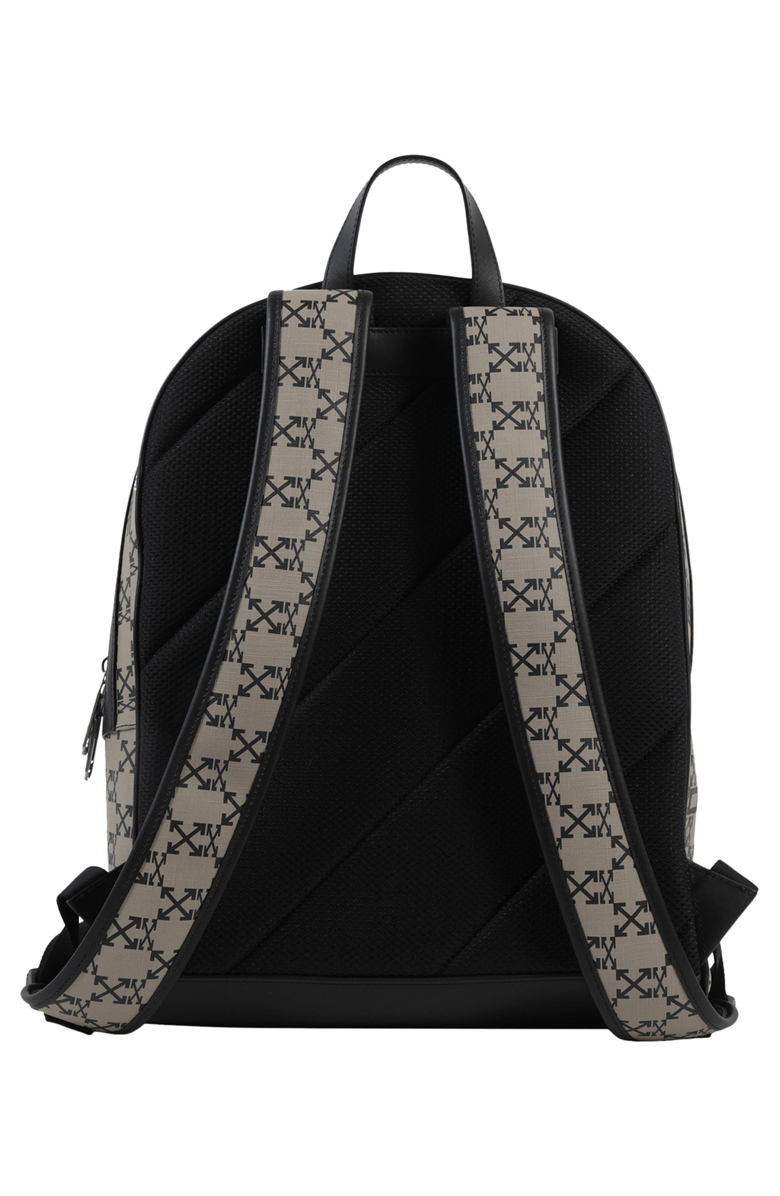 Off-White Monogram Backpack, Alternate, color, 