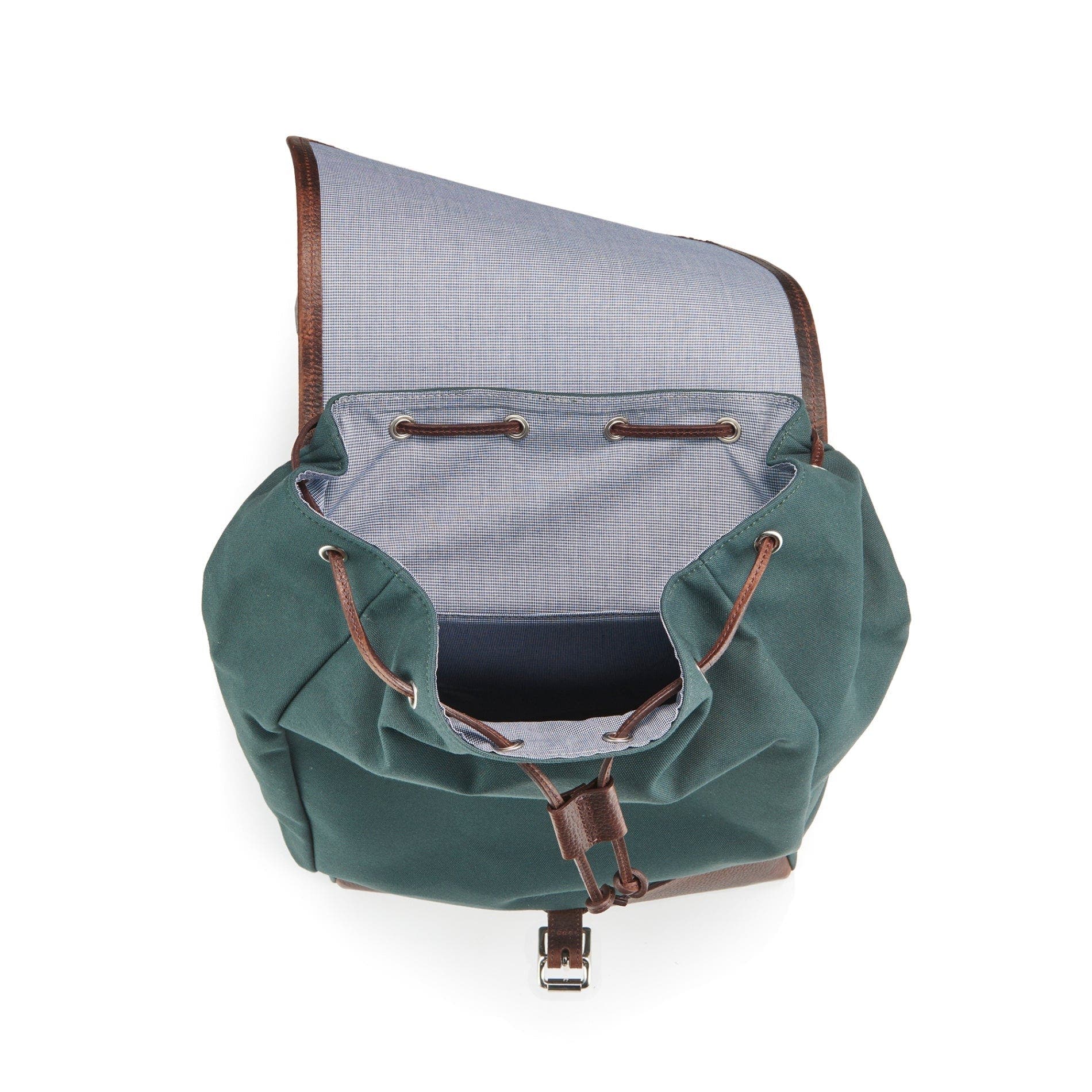 Prince of Scots Wanderlust Cotswold Canvas Backpack, Alternate, color, Classic Green