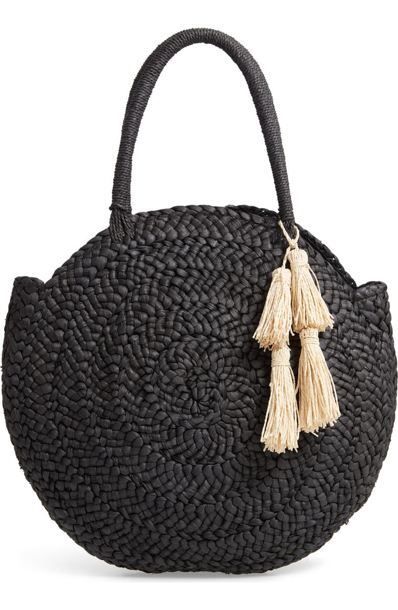 LSPACE L Space Beach Weekend Straw Tote, Main, color,