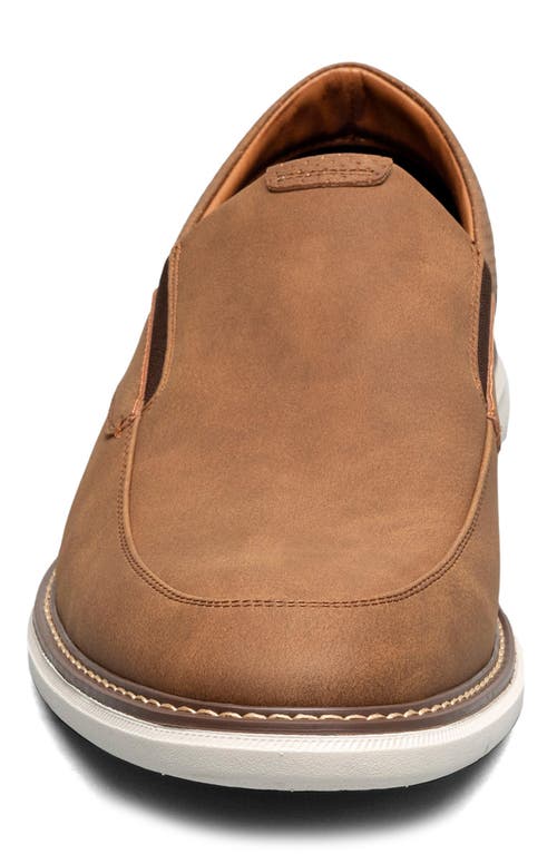 Nunn Bush Chase Moc Toe Loafer In Cognac Multi