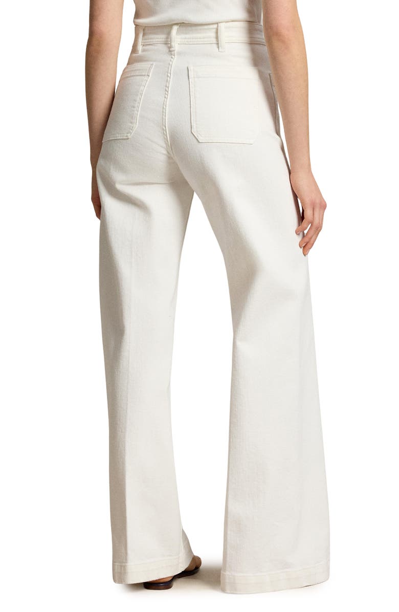 Polo Ralph Lauren Beaton Wide Leg Jeans, Alternate, color, Burgoes Wash