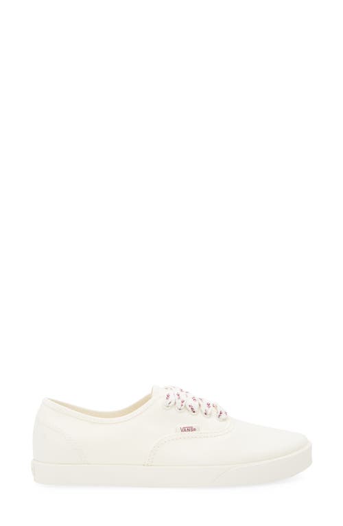 Vans Authentic Lowpro Sneakers Floral Laces Egret