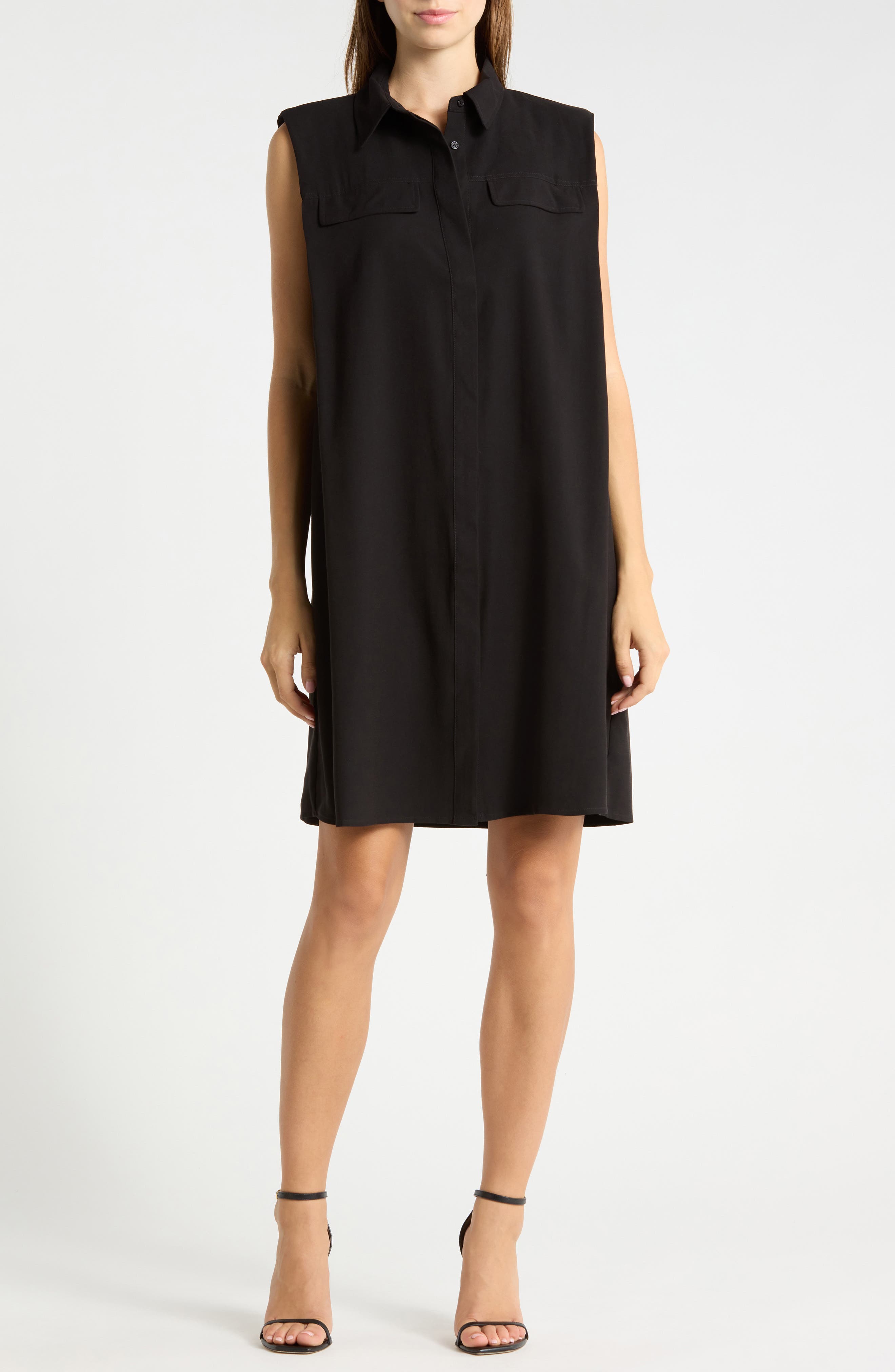 Tie Waist Shirtdress