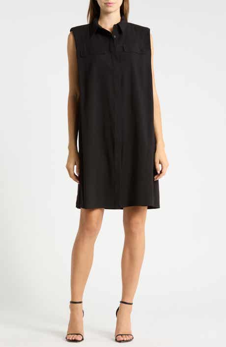 Tie Waist Shirtdress