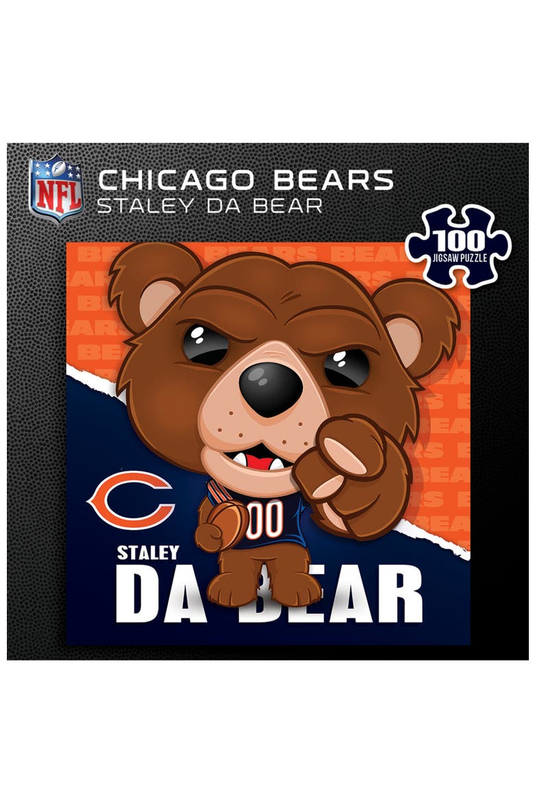 Chicago Bears Mascot 100 Piece Puzzle, Alternate, color, Multicolor