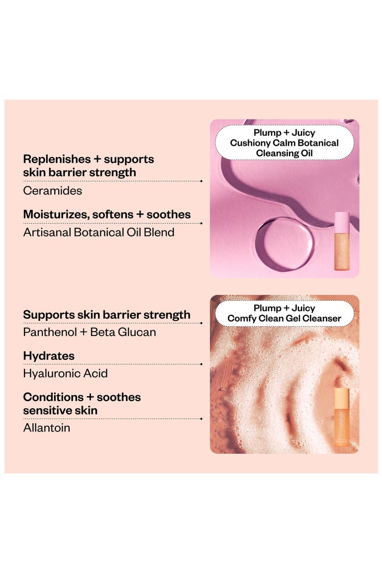 Mini Plump + Juicy Double Cleansing System, Alternate, color, NO COLOR