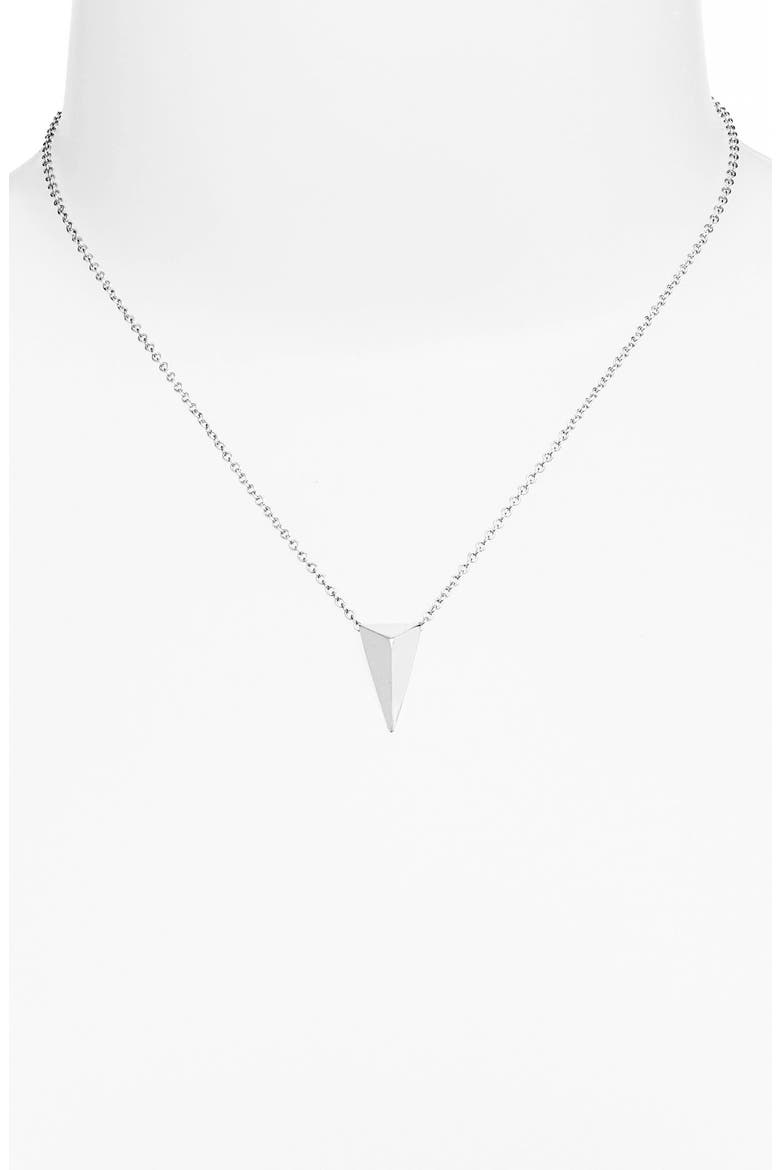 'Miss Havisham' Pendant Necklace, Alternate, color, SILVER