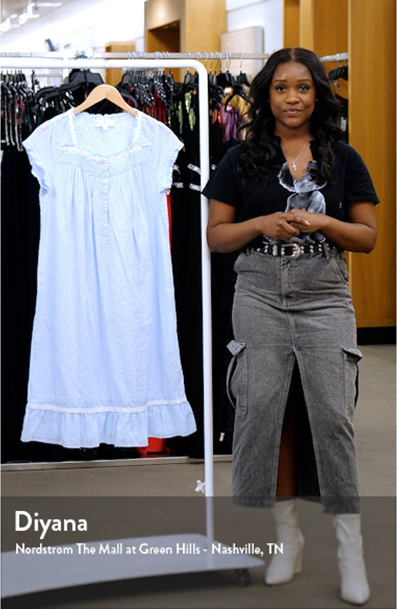 Waltz Cotton Nightgown, sales video thumbnail