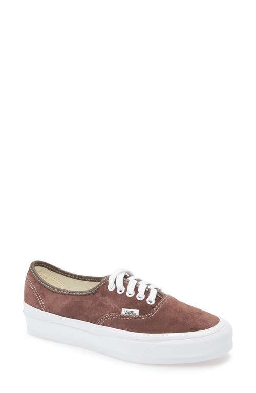 Vans Authentic Lx Reissue 44 Sneaker In Pig Suede Potting Soil
