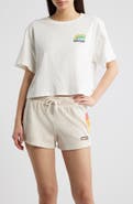 Rip Curl Surf Side Crop Graphic T-Shirt