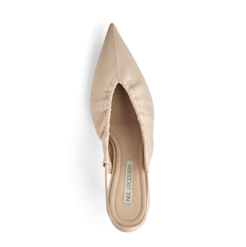 Neil J. Rodgers Kristy Slingback In Crème Nappa