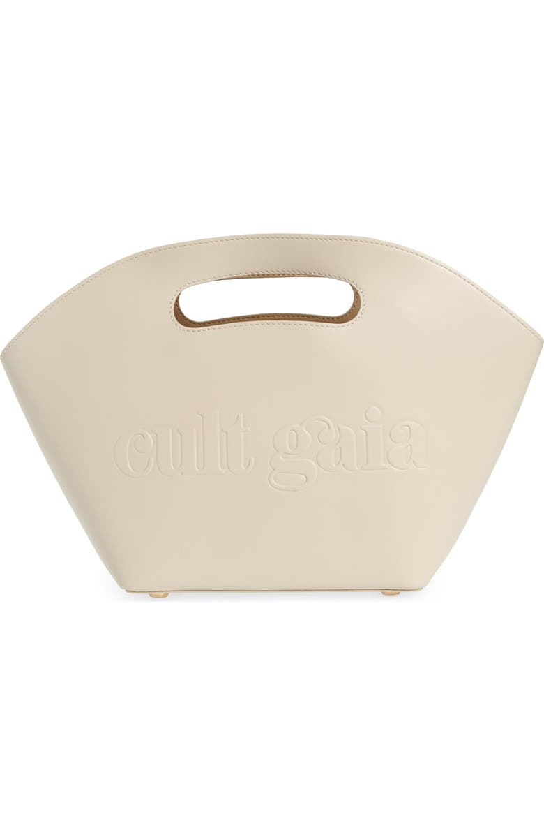 Cult Gaia The Melrose Leather Top Handle Bag, Main, color,