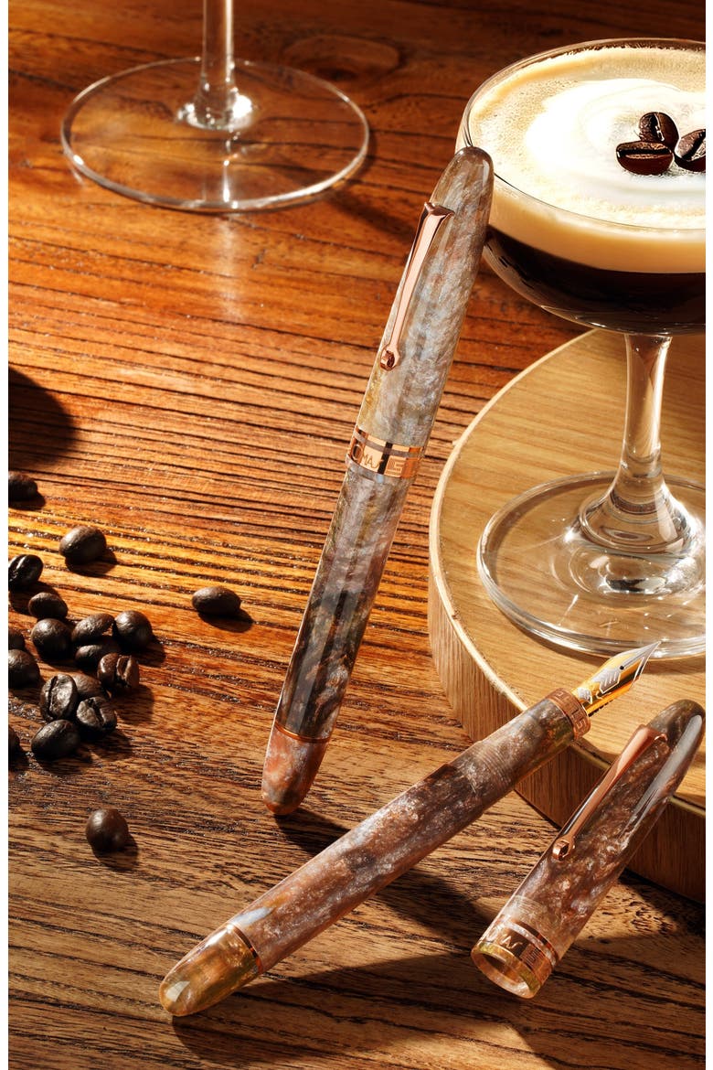 Ogiva Cocktail Series Espresso Martini Limited Edition Fountain Pen, Alternate, color, Brown Medium
