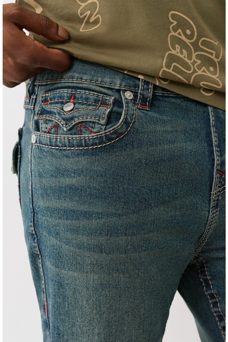 Geno Flap Pocket Slim Fit Jeans, Alternate, color, Z/DNUMEDIUM STEAMY