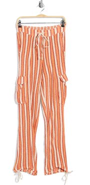 Maaji Elodie Striped Cover-Up Cargo Pants