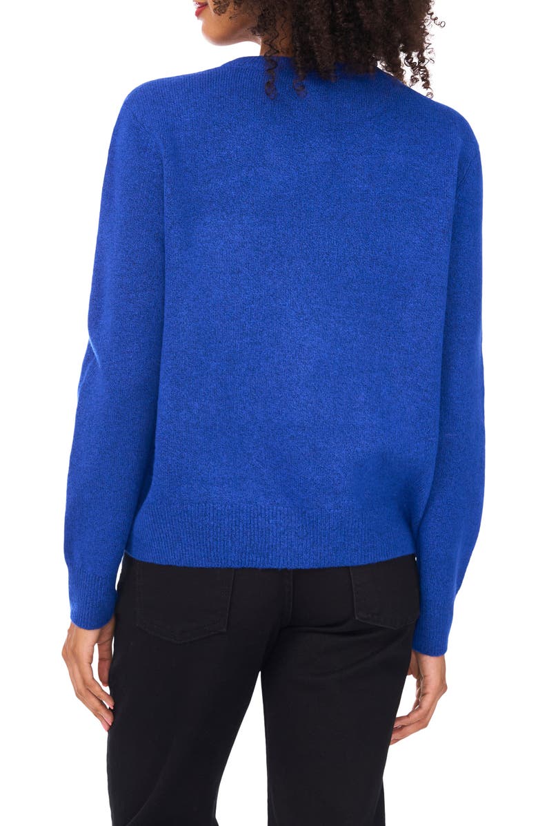 Vince Camuto Saint Moritz Crewneck Sweater, Alternate, color, Cobalt Sea