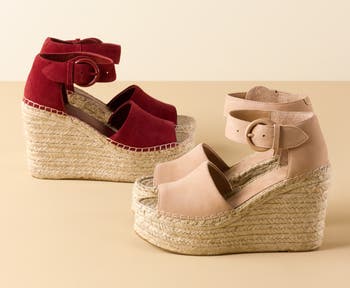 Alita Platform Wedge Espadrille Sandal