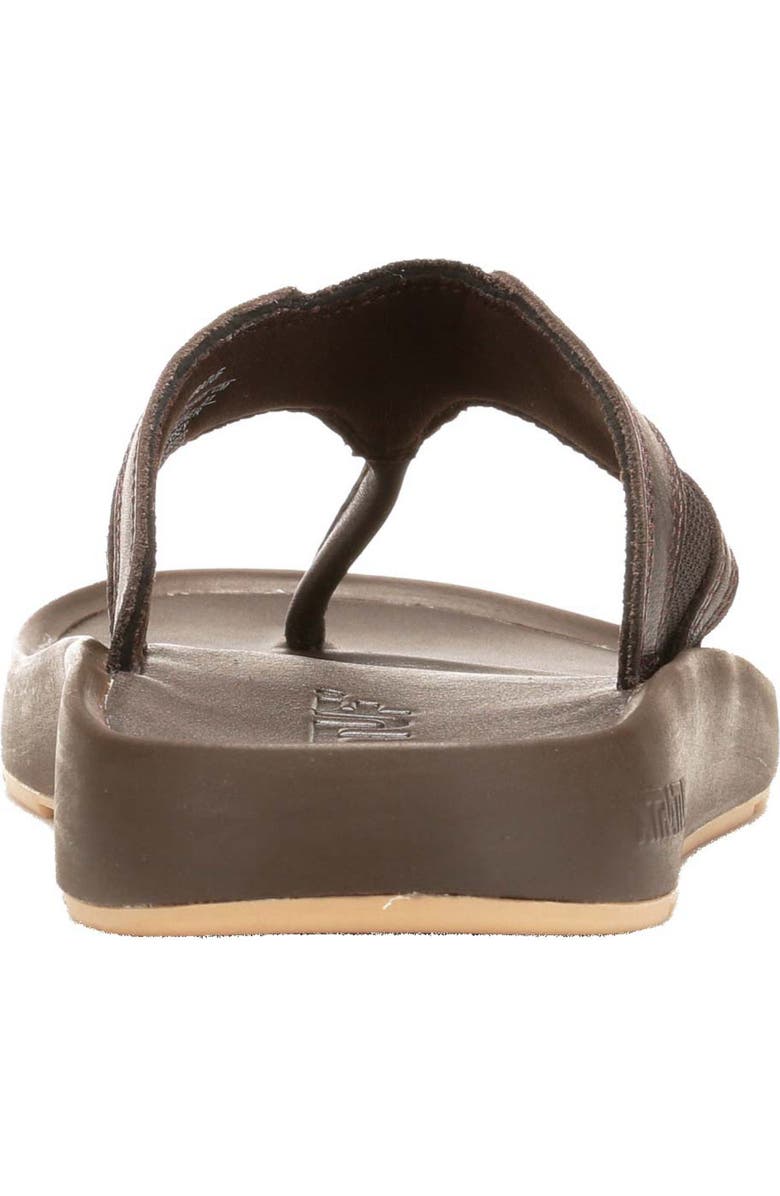 XTRATUF Men's South Shore Leather Flipflop, Alternate, color,