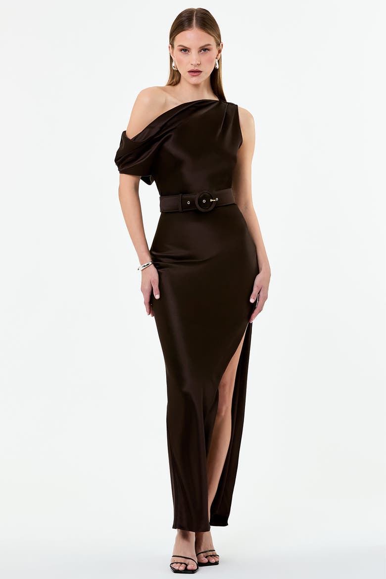 Eartha Dress, Main, color, CACAO