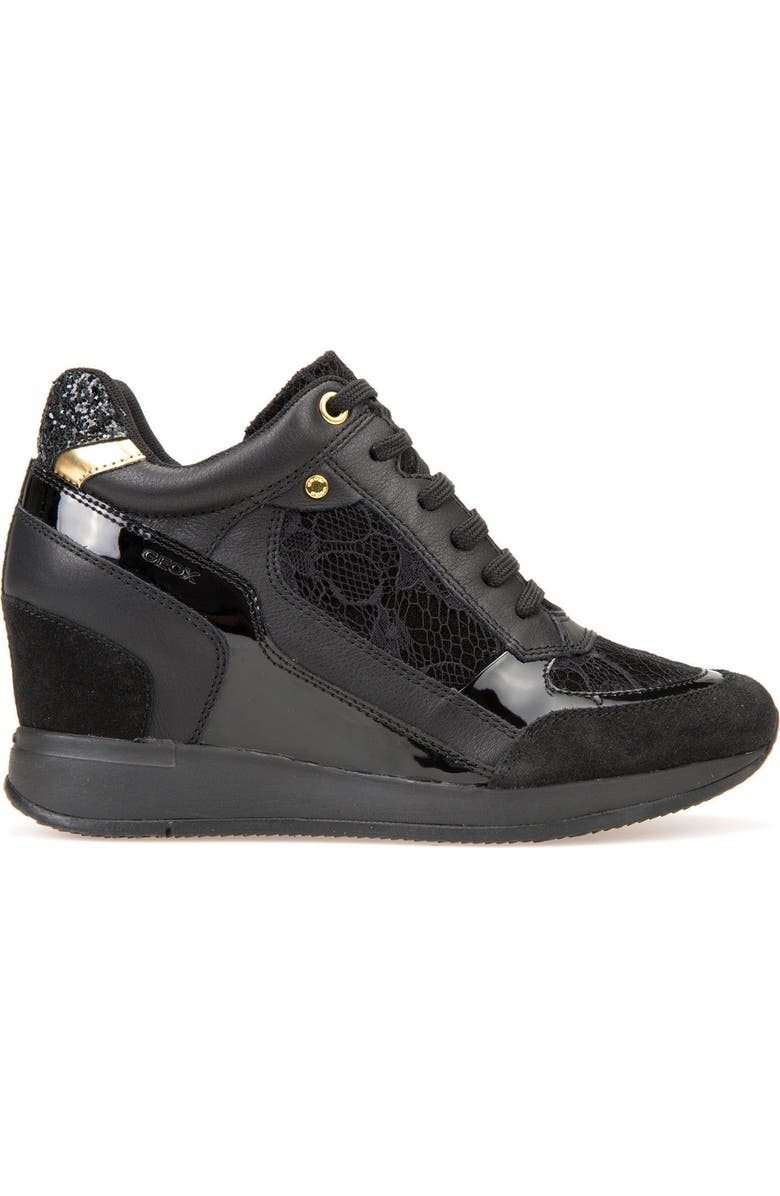 Geox Nydame Wedge Sneaker, Alternate, color,