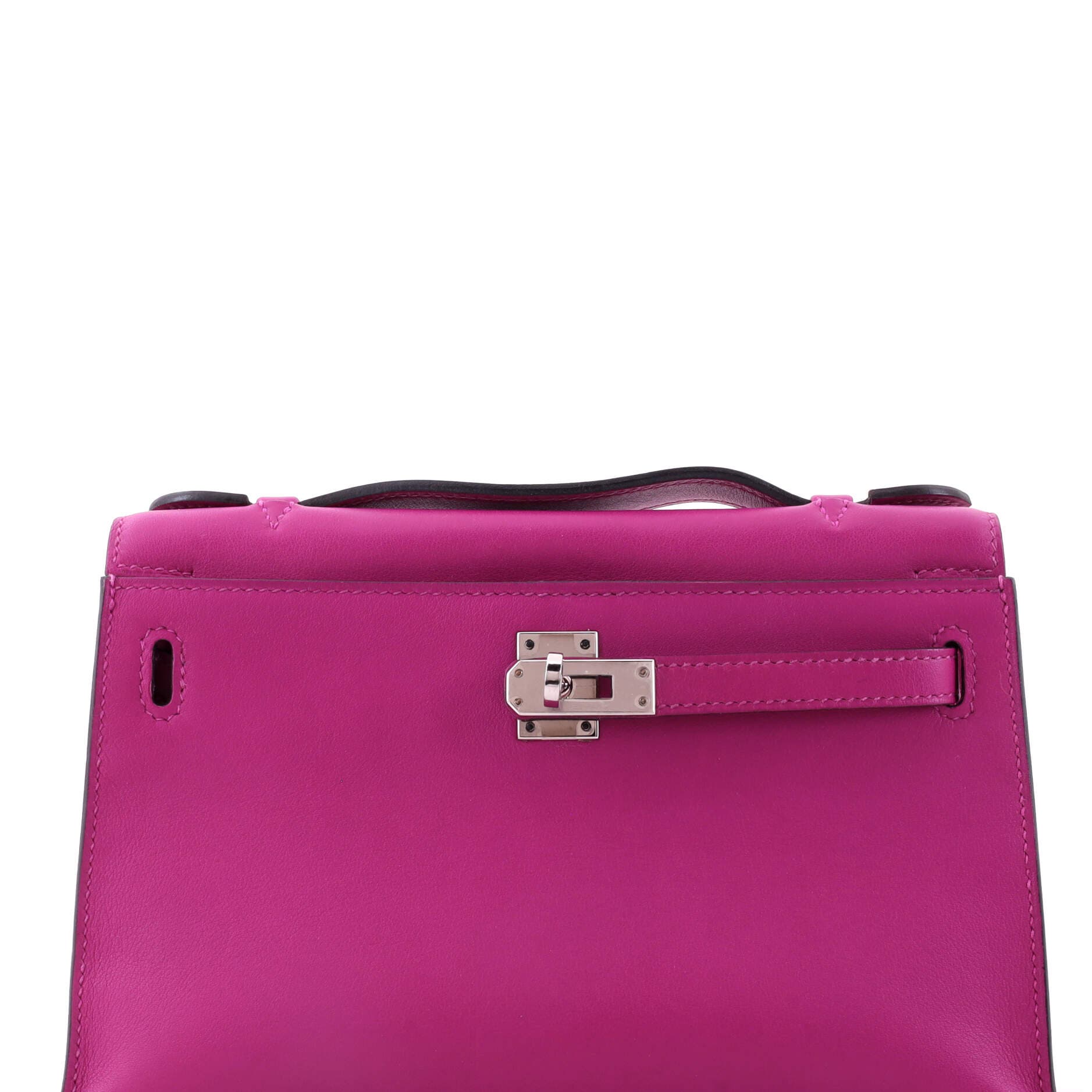 Kelly Pochette Swift, Alternate, color, Pink