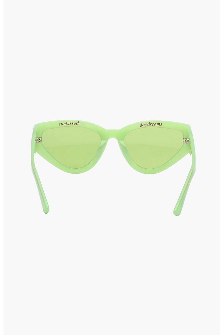 Nolita Cateye Polarized Sunglasses, Alternate, color, Lime
