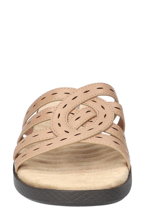 EASY STREET EASY STREET CAMMIE PERFORATED SANDAL