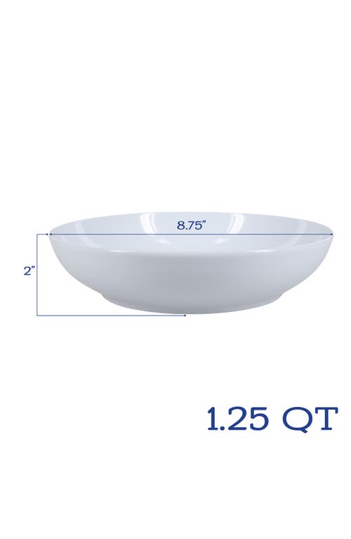 Bia Cordon Bleu 12-piece Coupe Bowl Set In White