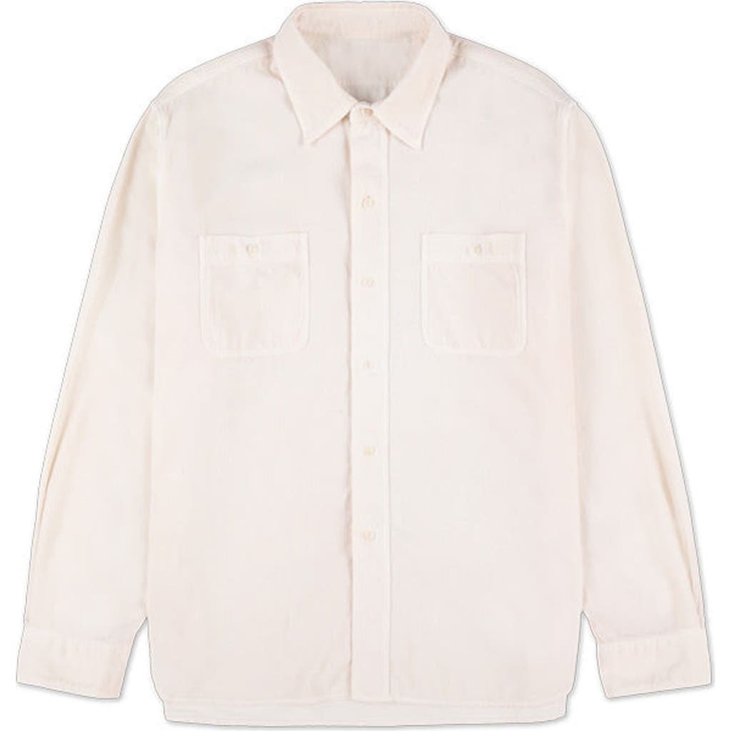 Fortela Work Corduroy Shirt In Neutral