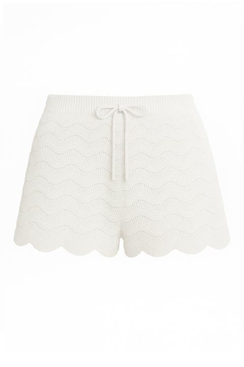 Crochet Knit Shorts