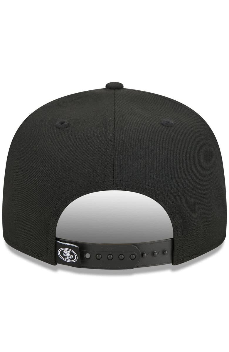 New Era Men's New Era Black San Francisco 49ers Pride 9FIFTY Snapback Hat, Alternate, color, Black