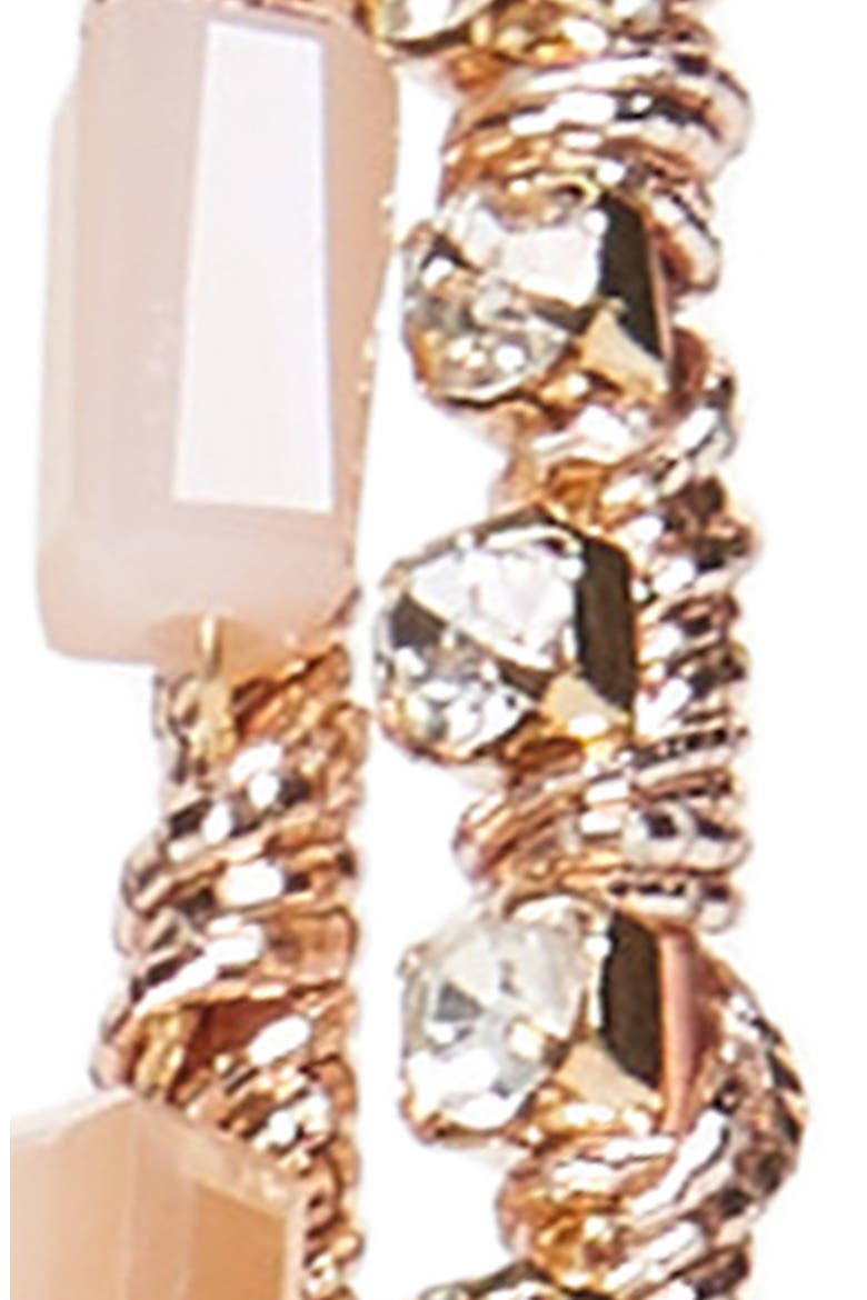 Embellished Double Headband, Alternate, color, GOLD