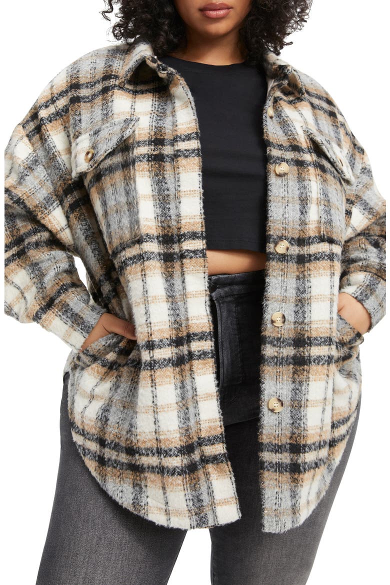 Plaid Shacket, Alternate, color, NEUTRAL PLAID001