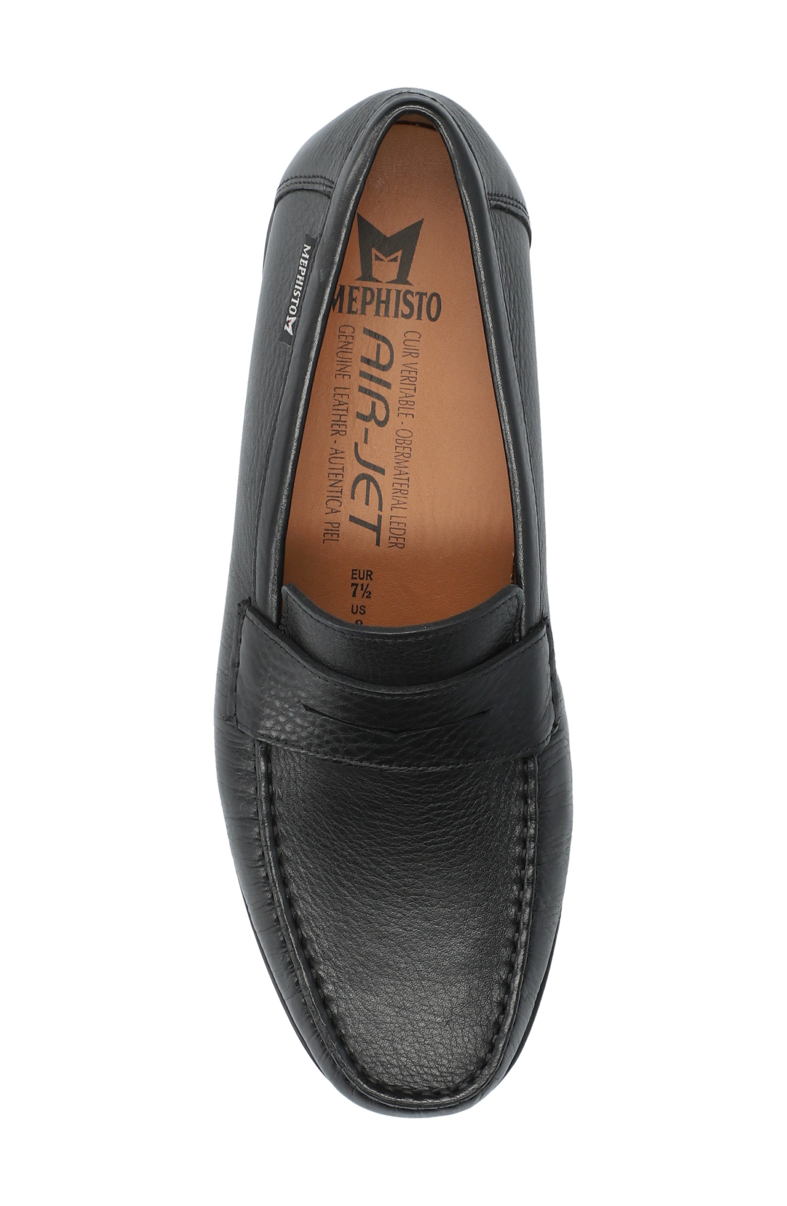 Mephisto Harper Penny Loafer, Alternate, color, Black