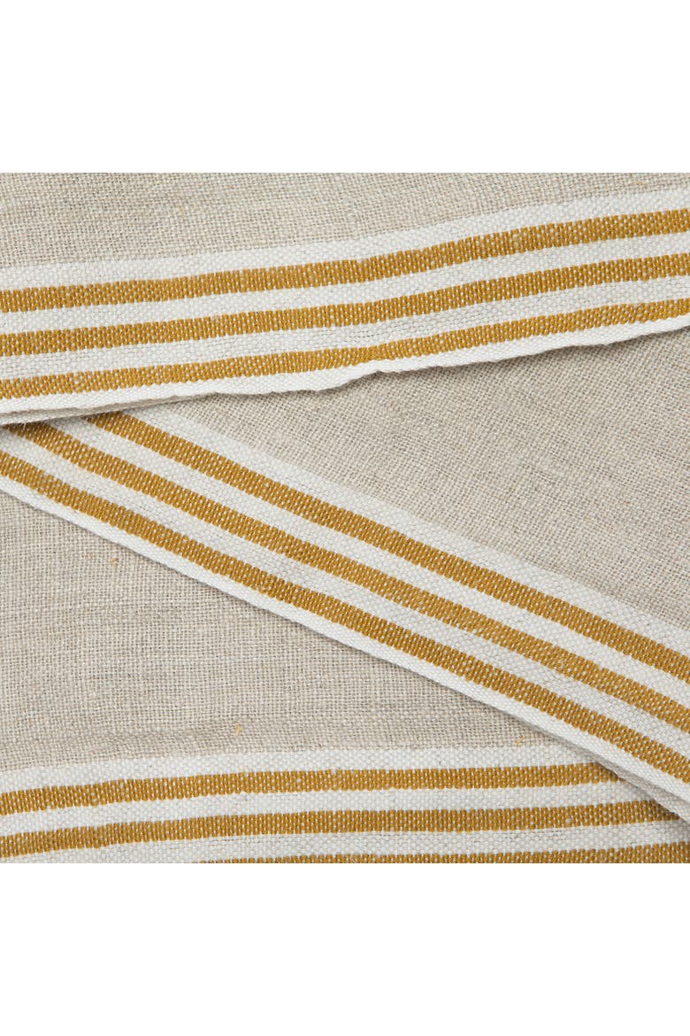 Alsace Napkins - Set of 4, Alternate, color, Natural, Mustard 20" x 20"