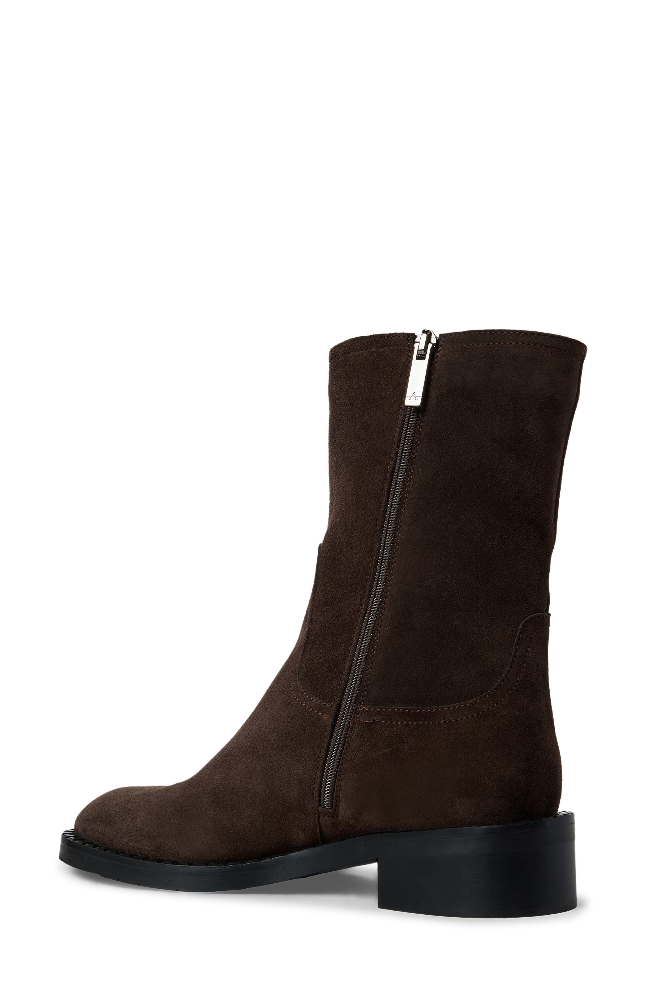 Georgetta Weatherproof Leather Boot, Alternate, color, ESPRESSO SUEDE